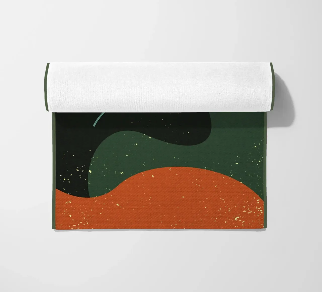 colori astratti e retrò telo mare da DanielDesign