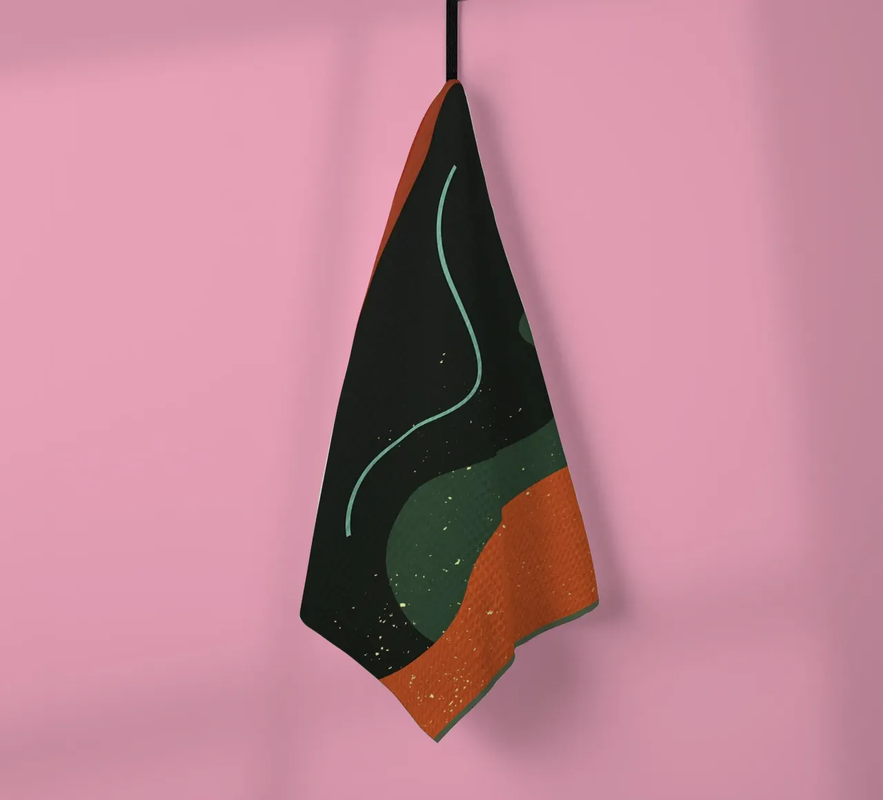 colori astratti e retrò canovaccio da cucina da DanielDesign