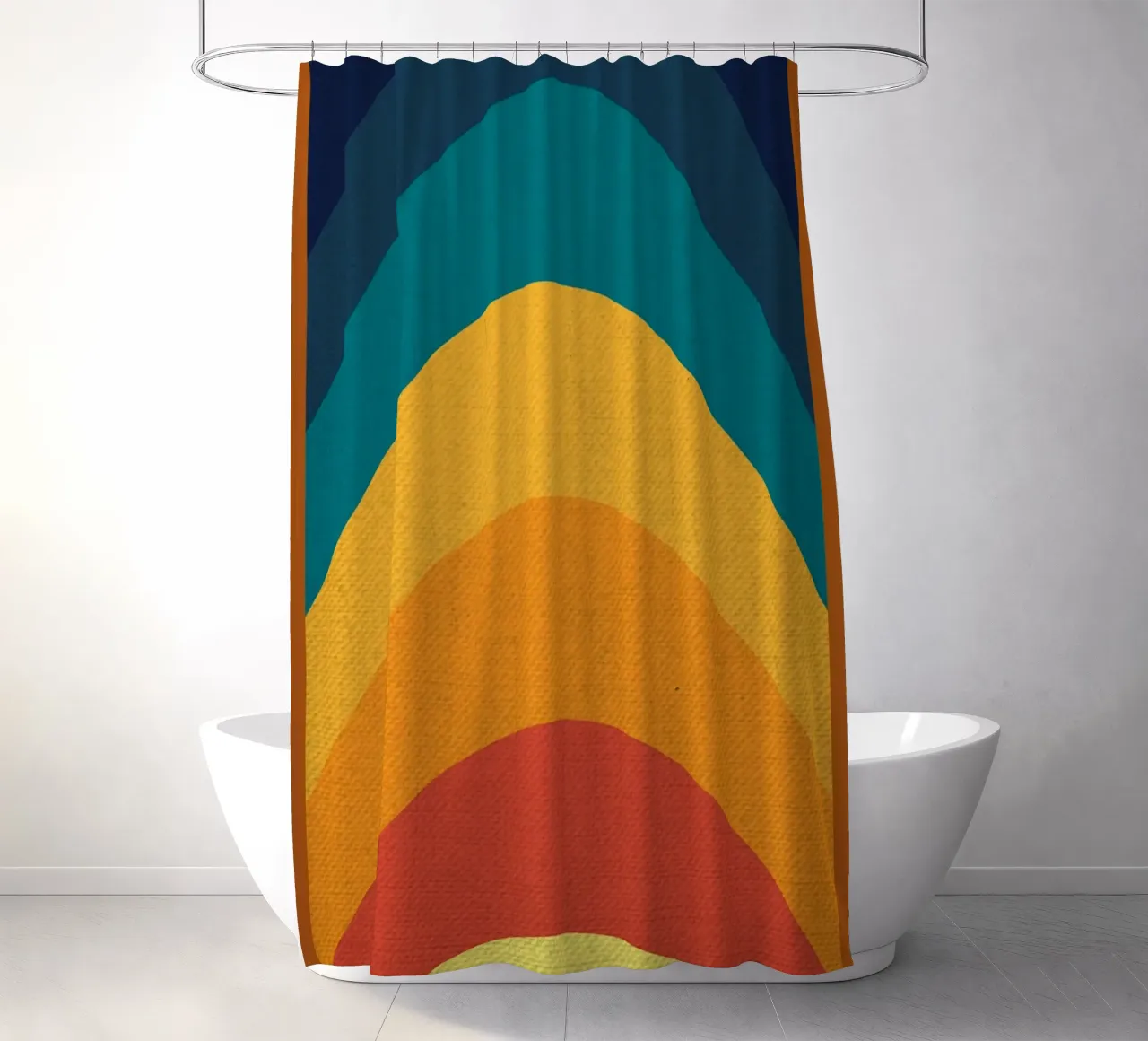1970 curve di curvatura lisce tenda da doccia da DanielDesign