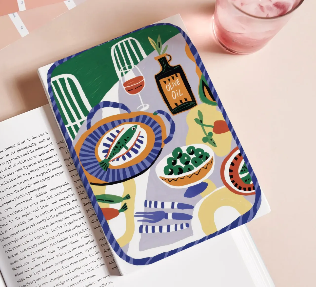 Mediterranean Mezze Feast notebook by Monuments Fire