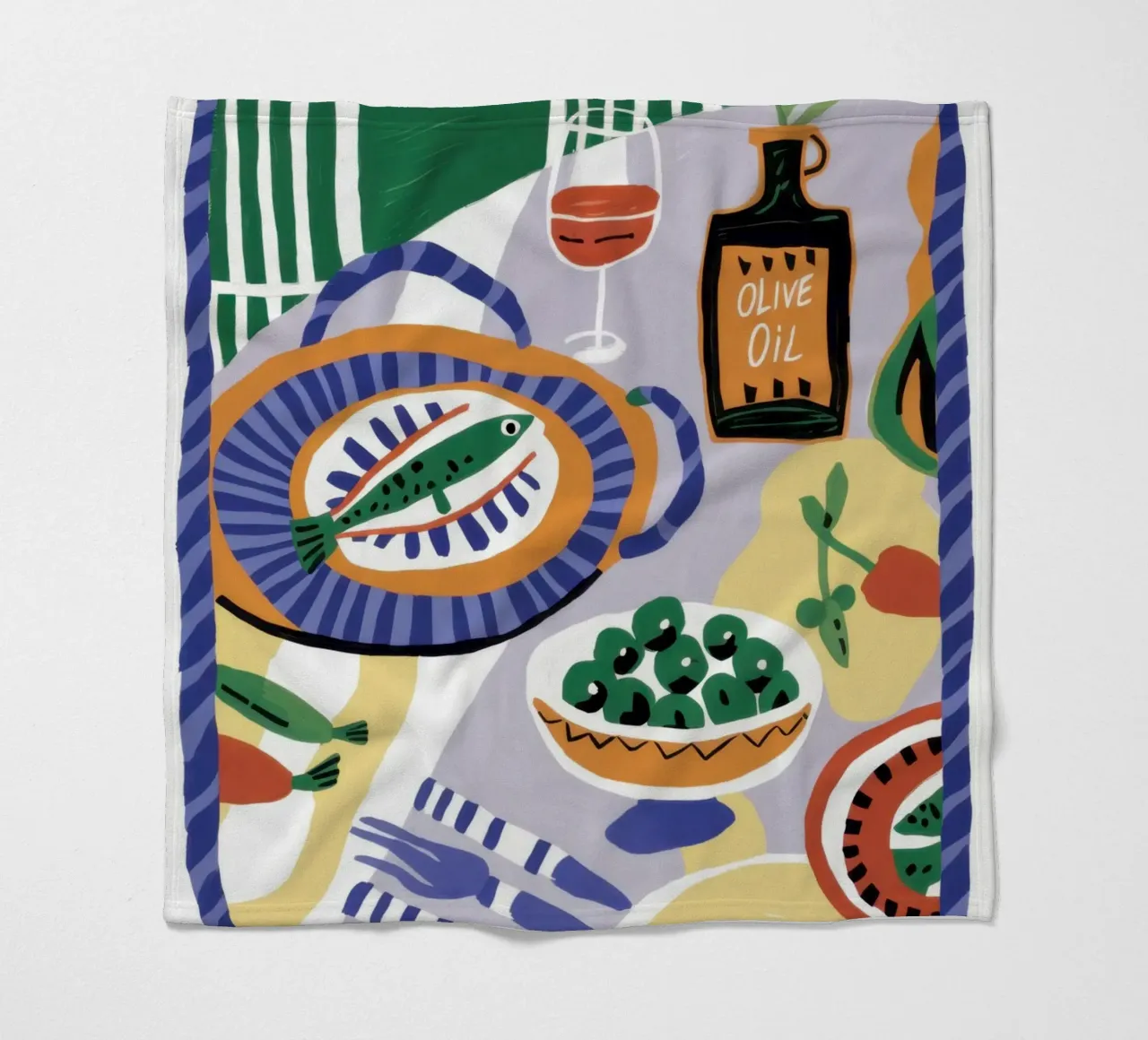 Mediterranean Mezze Feast coperta in pile da Monuments Fire