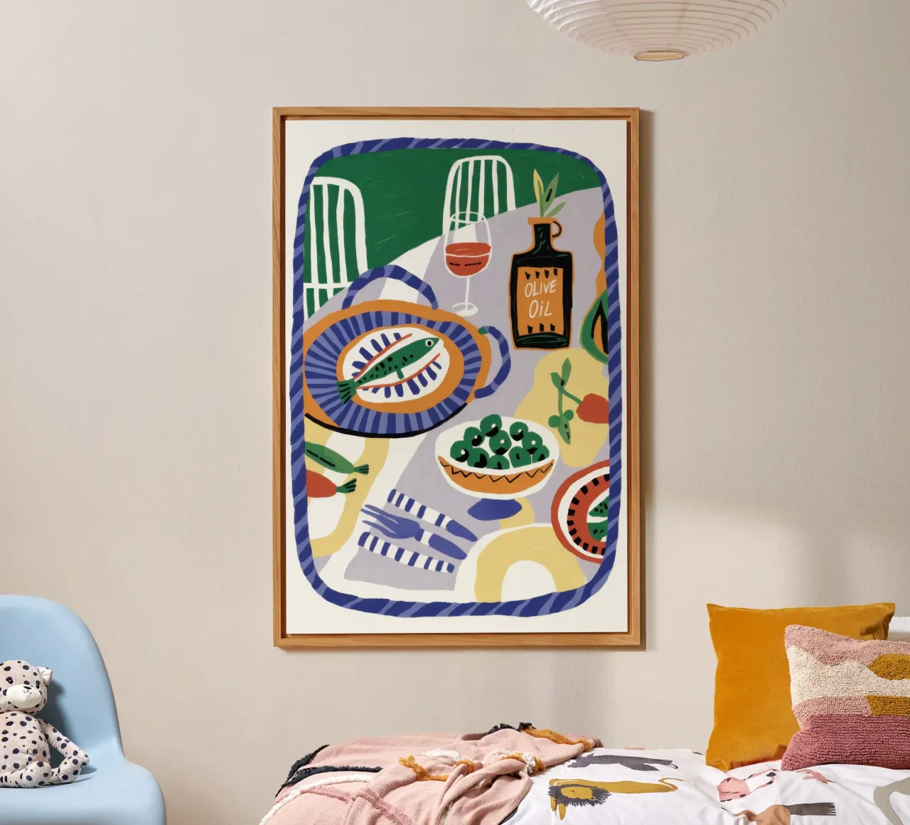 Mediterranean Mezze Feast alluminio dibond da Monuments Fire