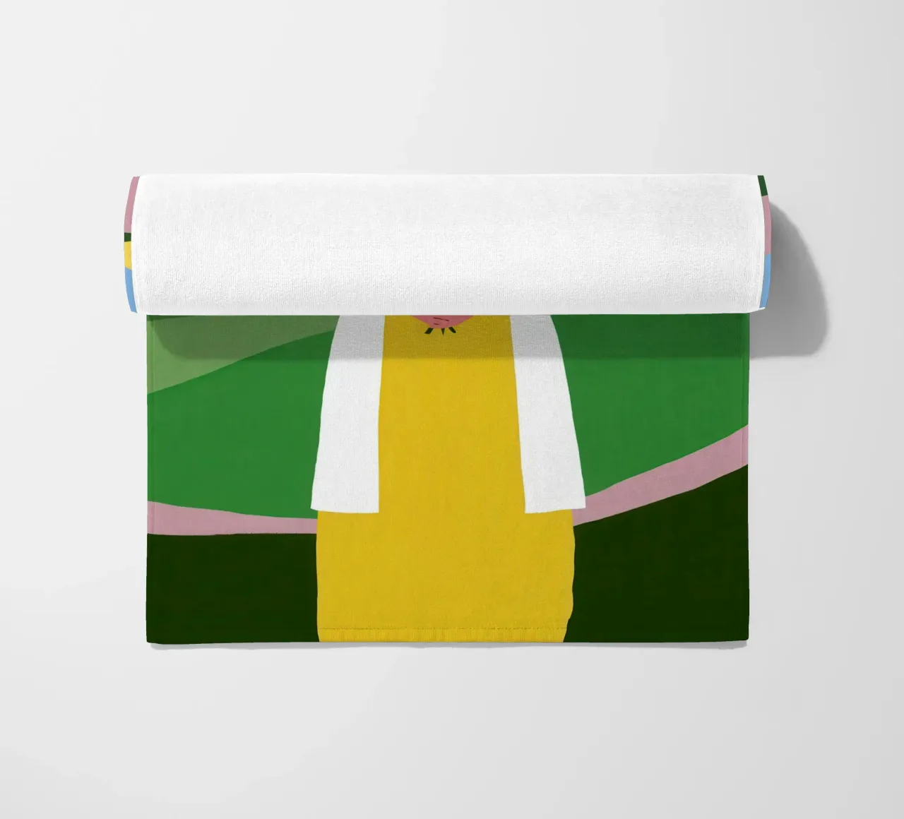 Meadow Gentle Offering beach towel by Dream Gesso