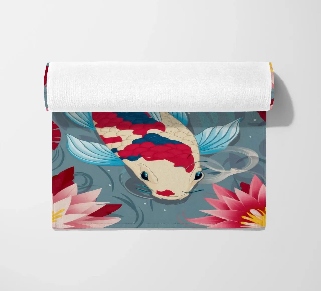 Azure Koi Dance telo mare da Dream Gesso
