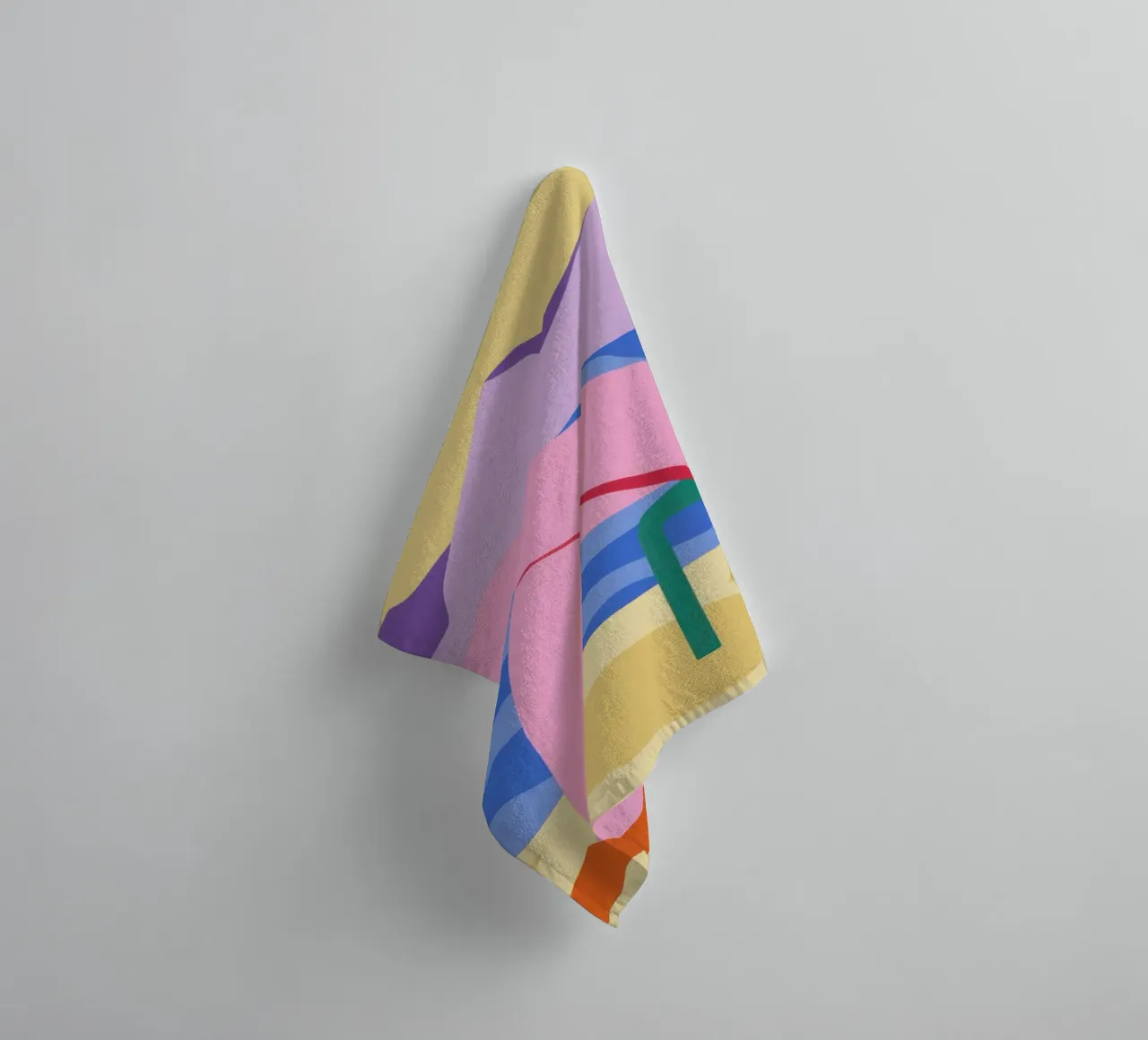 Prismatic Lounger Leisure towel by Monuments Fire