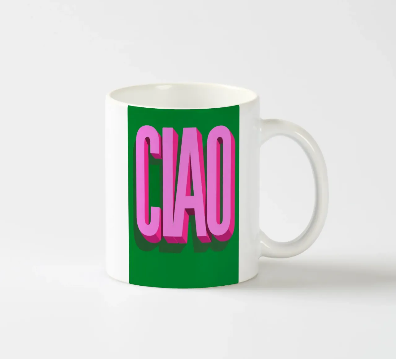 Big CIAO Energy tazza in ceramica da QuooodZ by MooodzArt