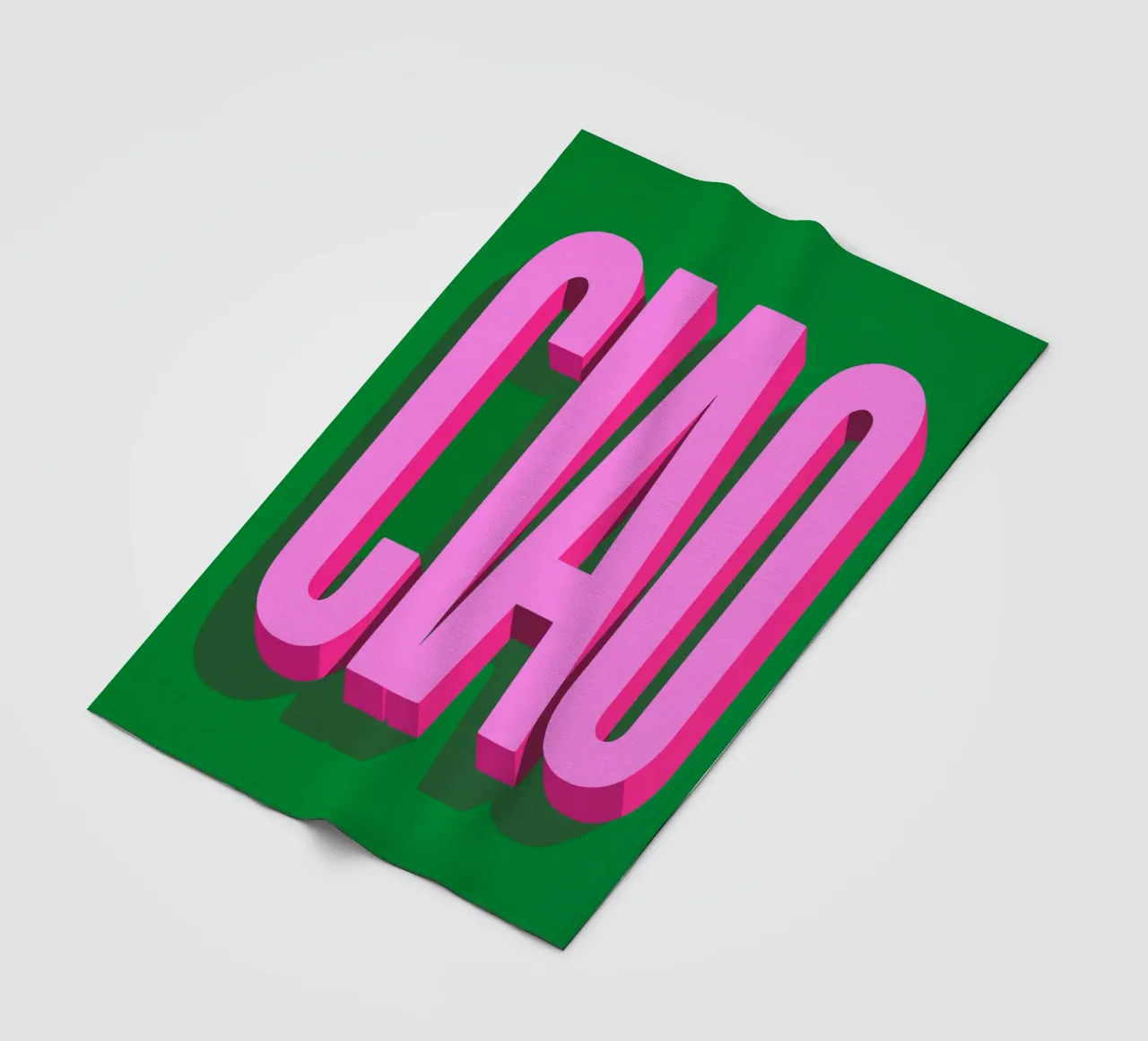 Big CIAO Energy coperta in pile da QuooodZ by MooodzArt