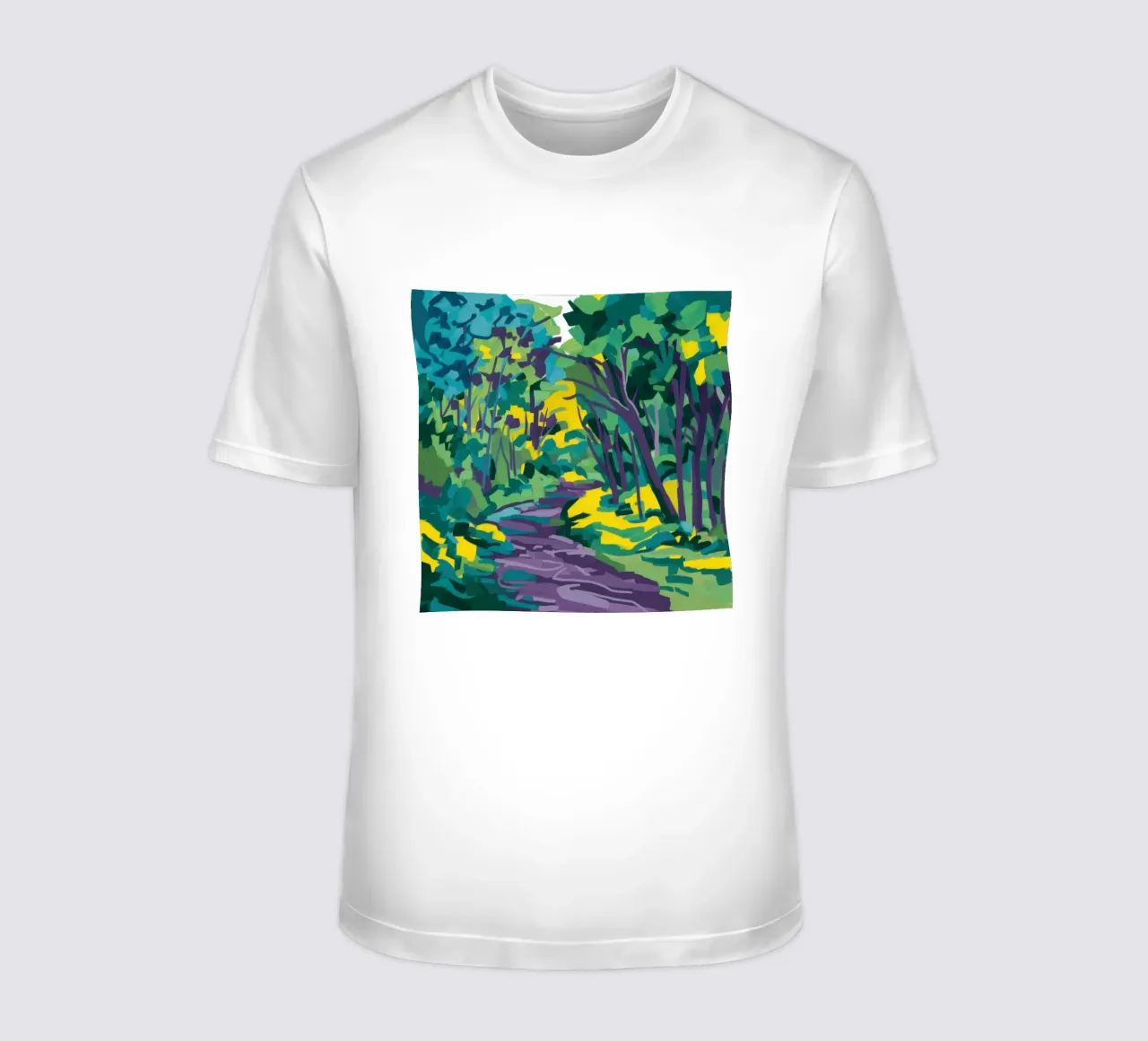 Impasto Sentiero forestale t-shirt da Dream Gesso