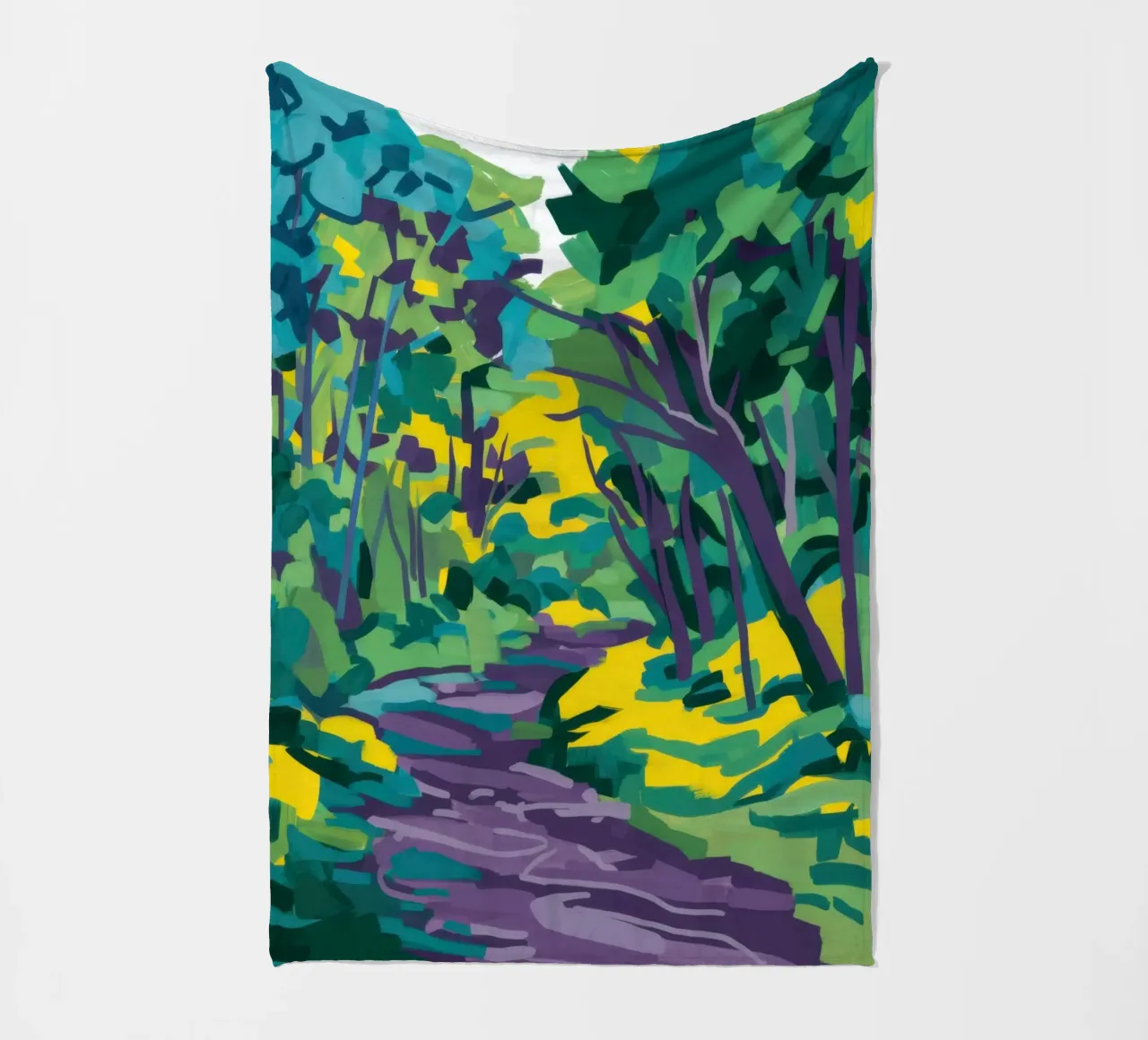 Impasto Sentiero forestale coperta in pile da Dream Gesso