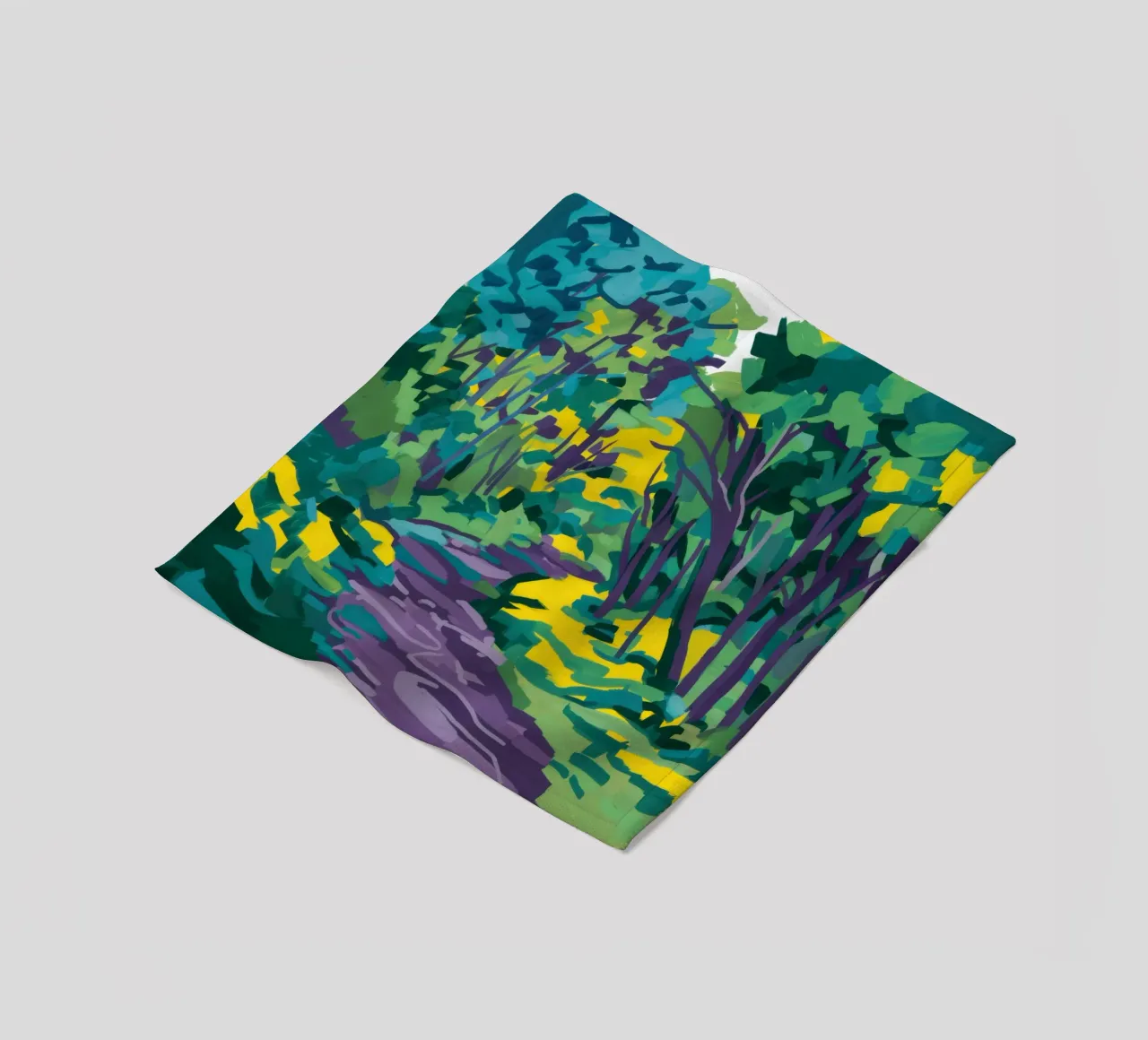 Impasto Sentiero forestale coperta in pile da Dream Gesso