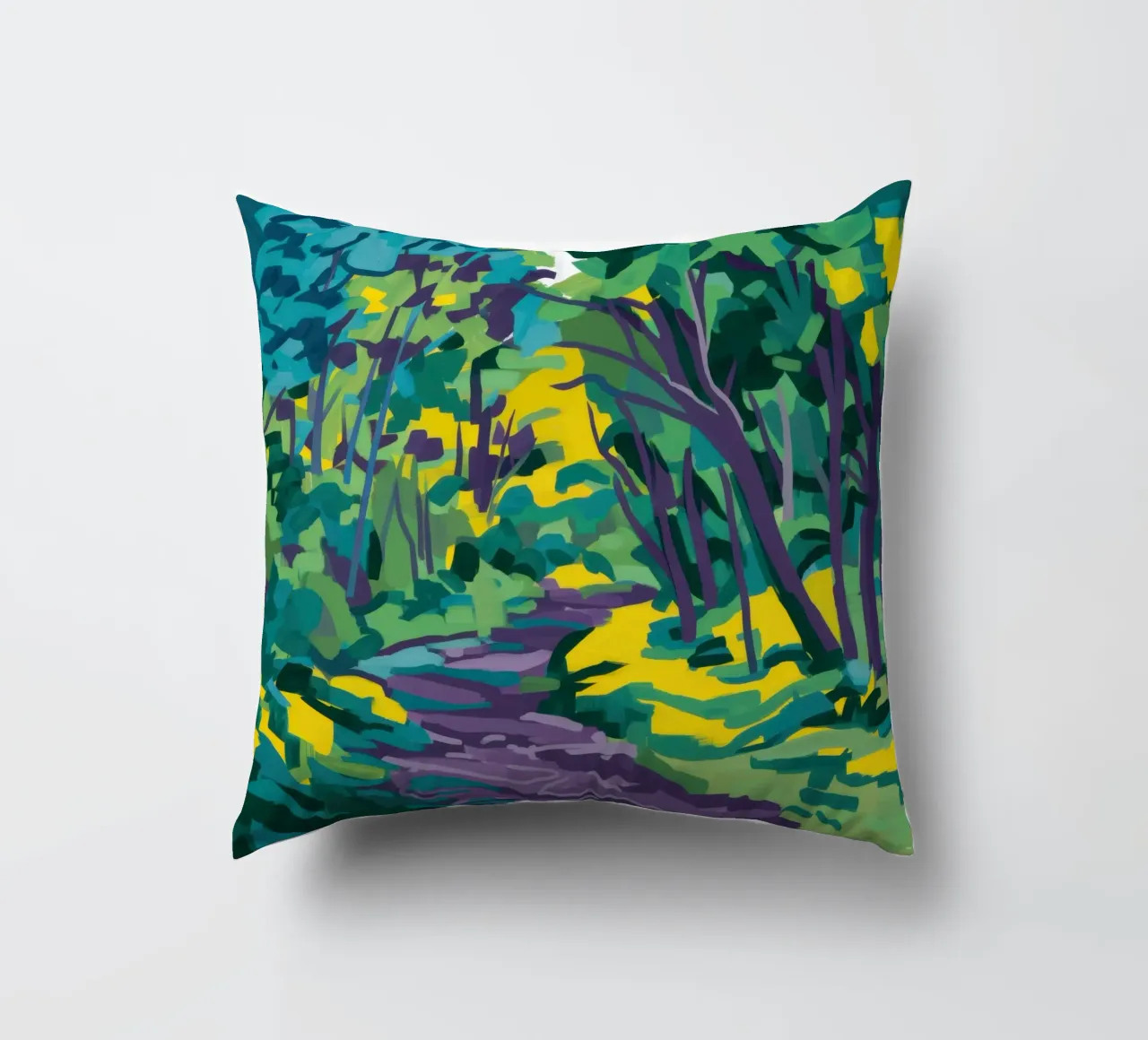 Impasto Sentiero forestale cuscino da Dream Gesso