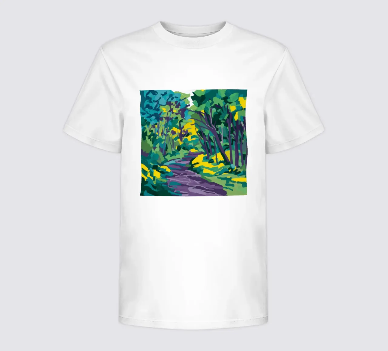 Impasto Bospad kinder t-shirt van Dream Gesso