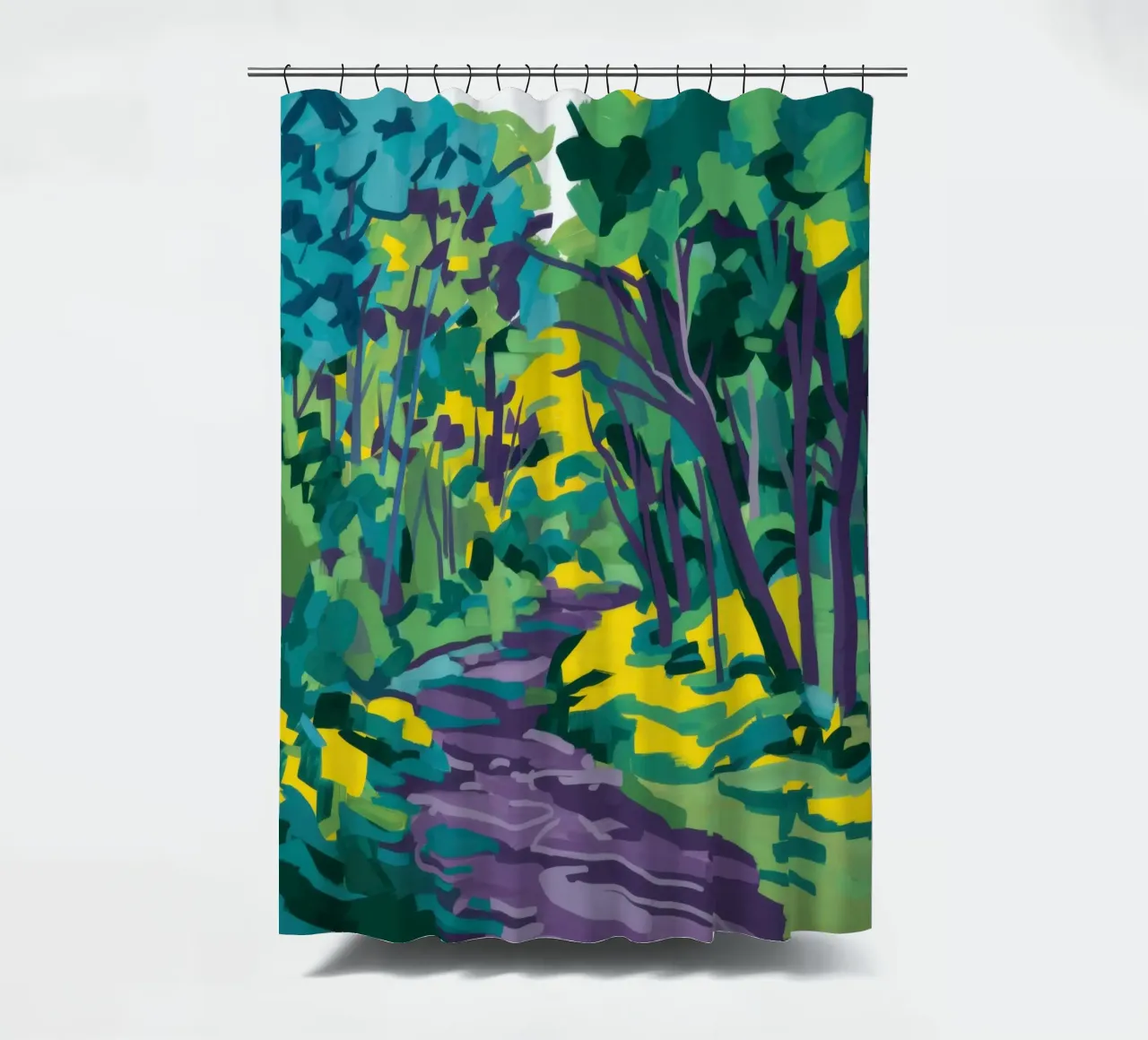 Impasto Sentiero forestale tenda da doccia da Dream Gesso