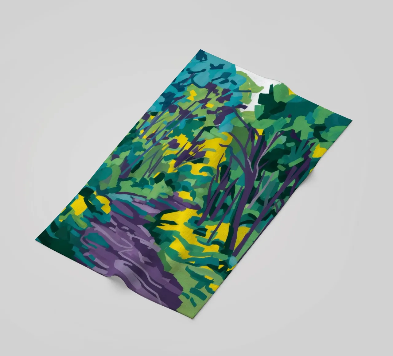 Impasto Sentiero forestale telo mare da Dream Gesso