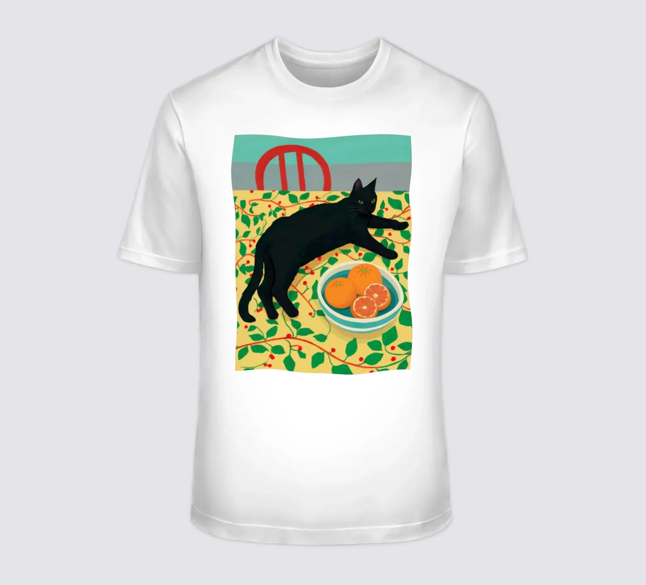 Citrus Lounging Shadow t-shirt by Monuments Fire