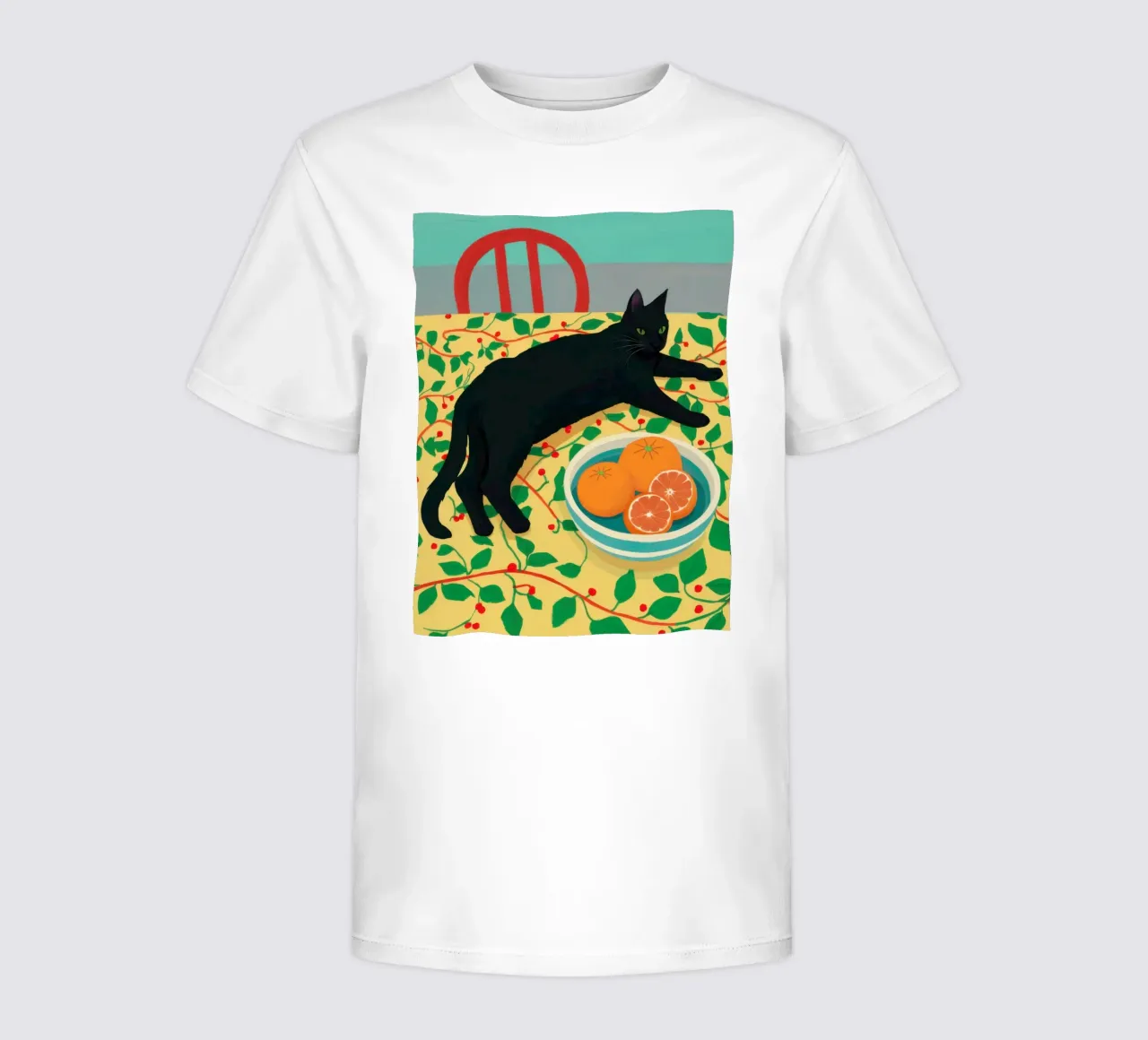 Citrus Lounging Shadow kids t-shirt by Monuments Fire