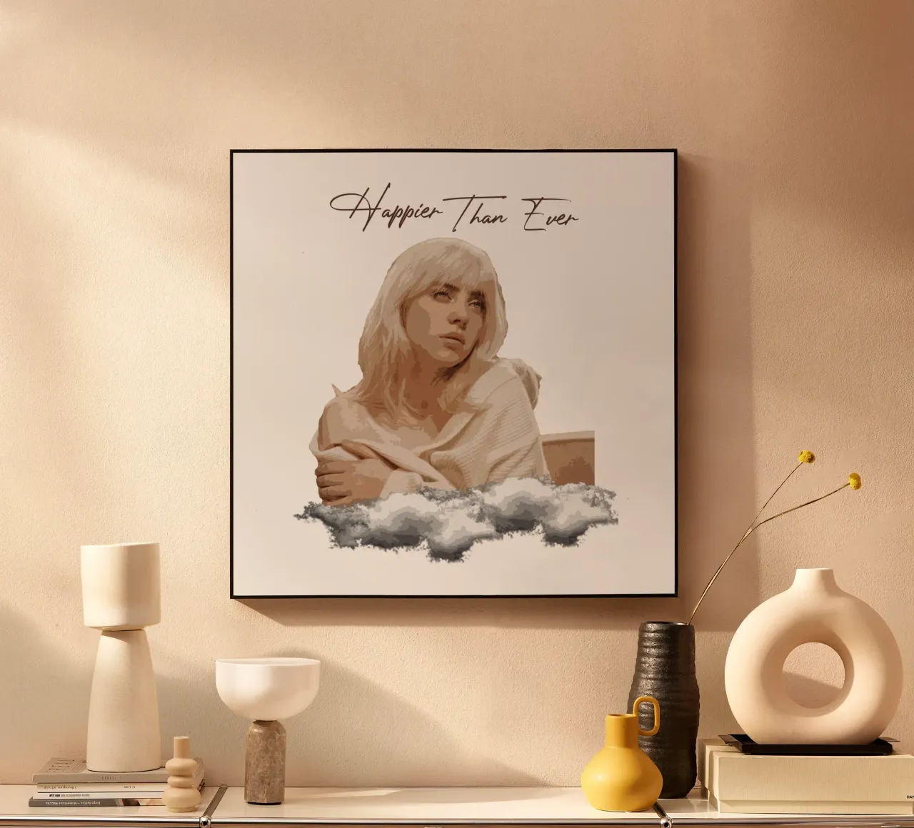 Billie Eilish Happier than ever plexiglass da TwinWalk