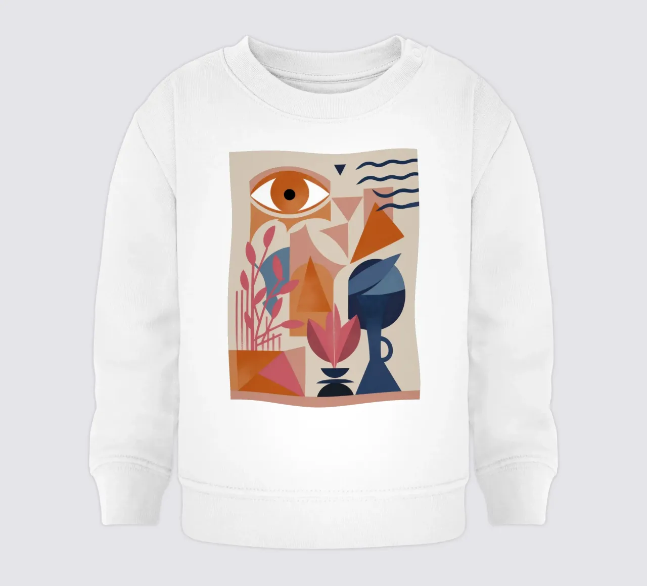 Occhio vigile cubista felpa neonato da Dream Gesso