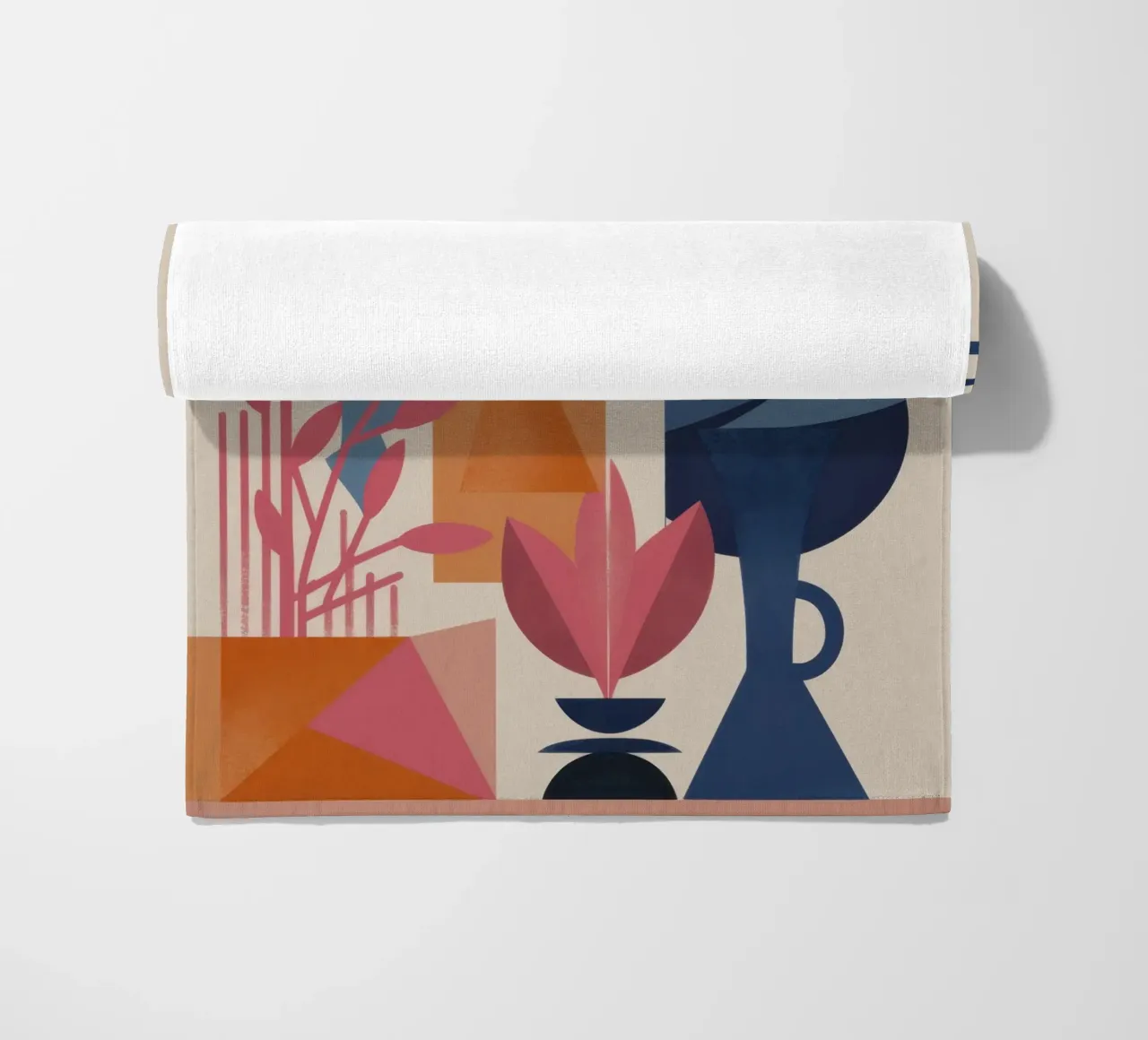 Occhio vigile cubista telo mare da Dream Gesso