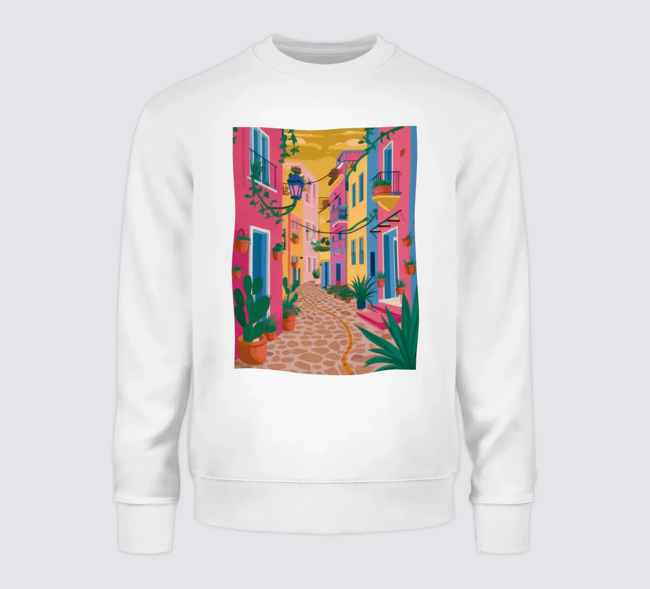 Cascata di colori di ciottoli felpa da Monuments Fire