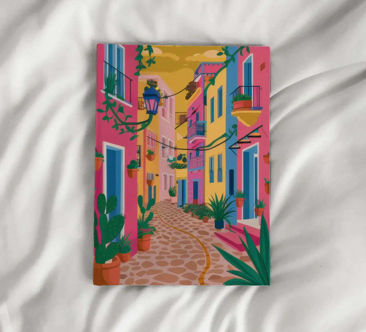 Cobblestone Color Cascade notebook by Monuments Fire