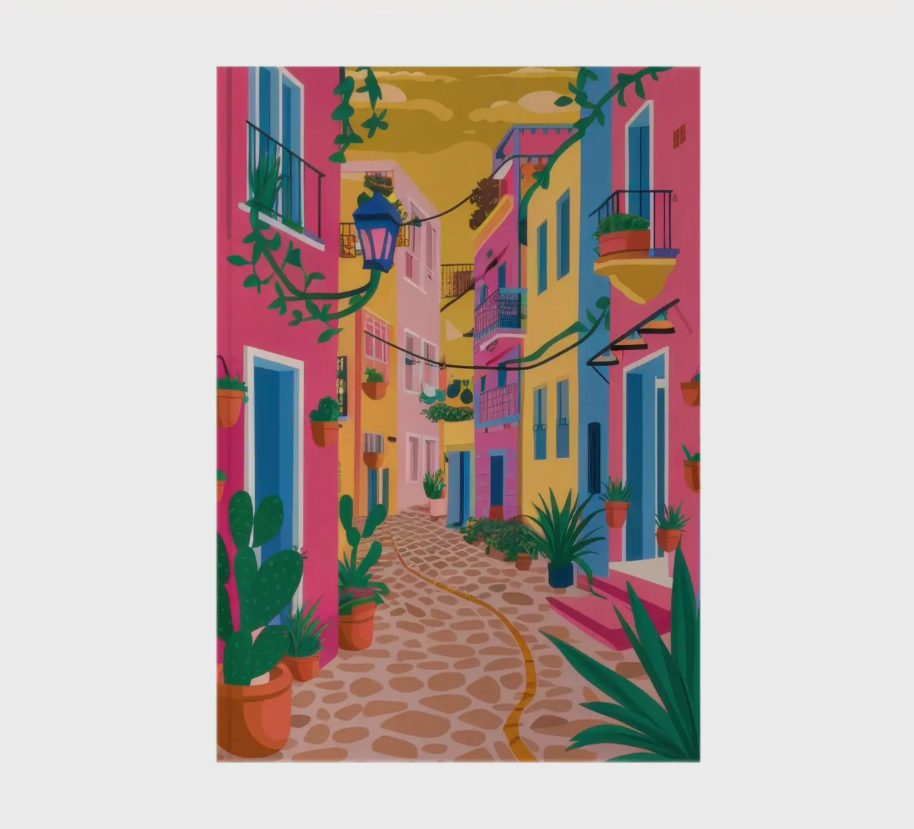 Cobblestone Color Cascade notebook by Monuments Fire