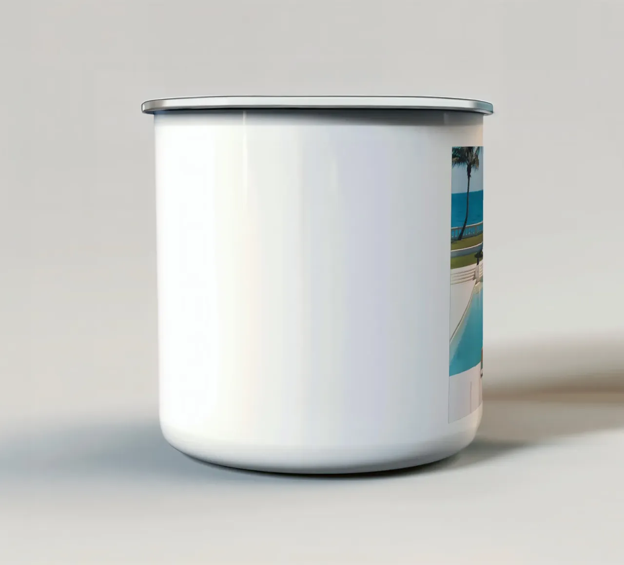 Bella piscina tazza in smalto da jason shop