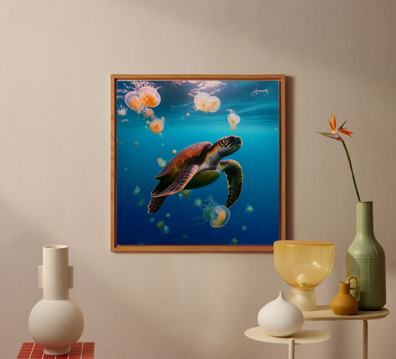 Sussurri dell'oceano alluminio dibond da PhotoVibe Decor
