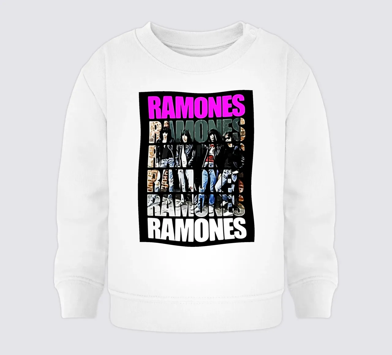Ramones band music Art baby sweatshirt by music soul