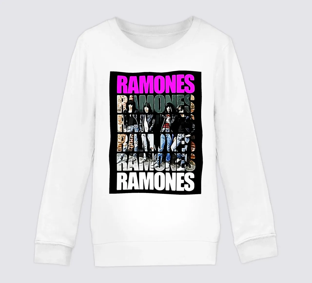 Ramones band musica Arte felpa bambino da music soul