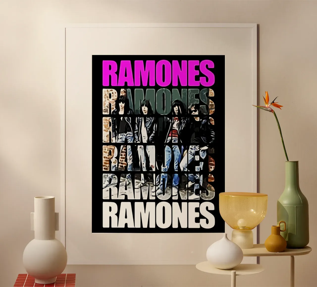 Ramones band music Art hahnemühle by music soul