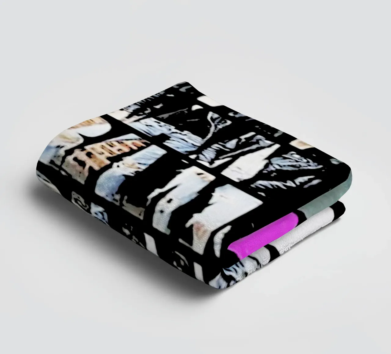 Ramones band music 1 Art towel by music soul