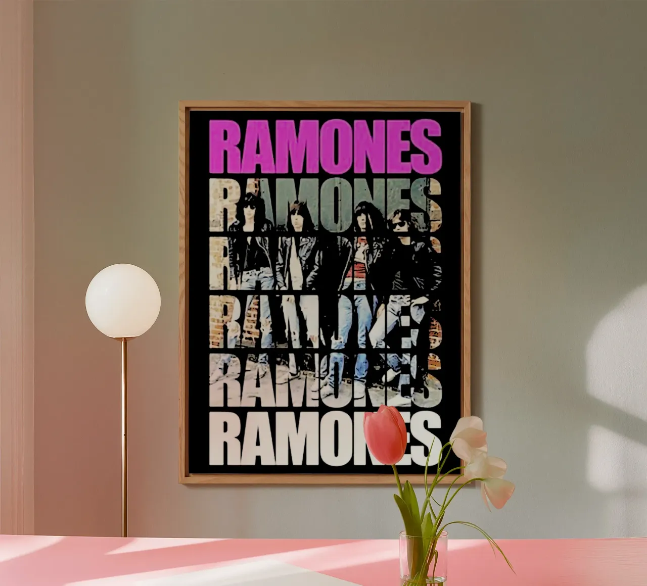 Ramones band music 1 Art alu-dibond by music soul