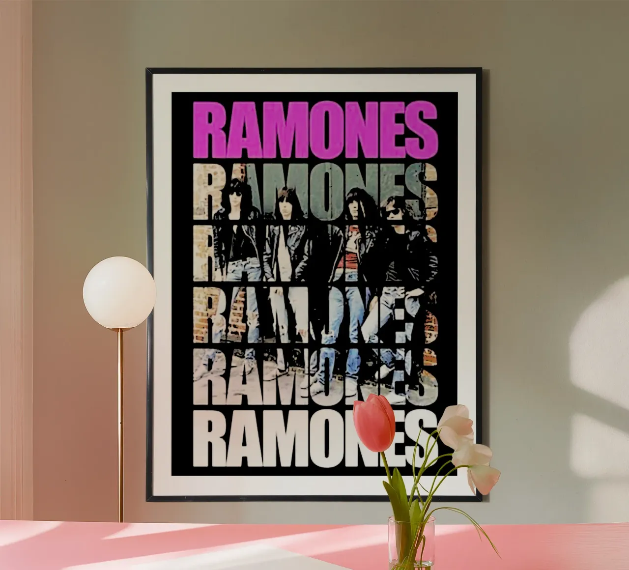 Musique du groupe Ramones 1 Art hahnemühle de music soul