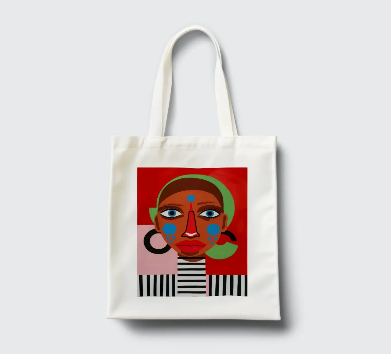 Prismatic Visage Power tote bag by Monuments Fire