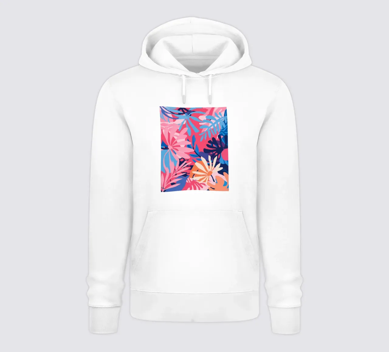 Fucsia Jungle Haze felpa con cappuccio da Dream Gesso
