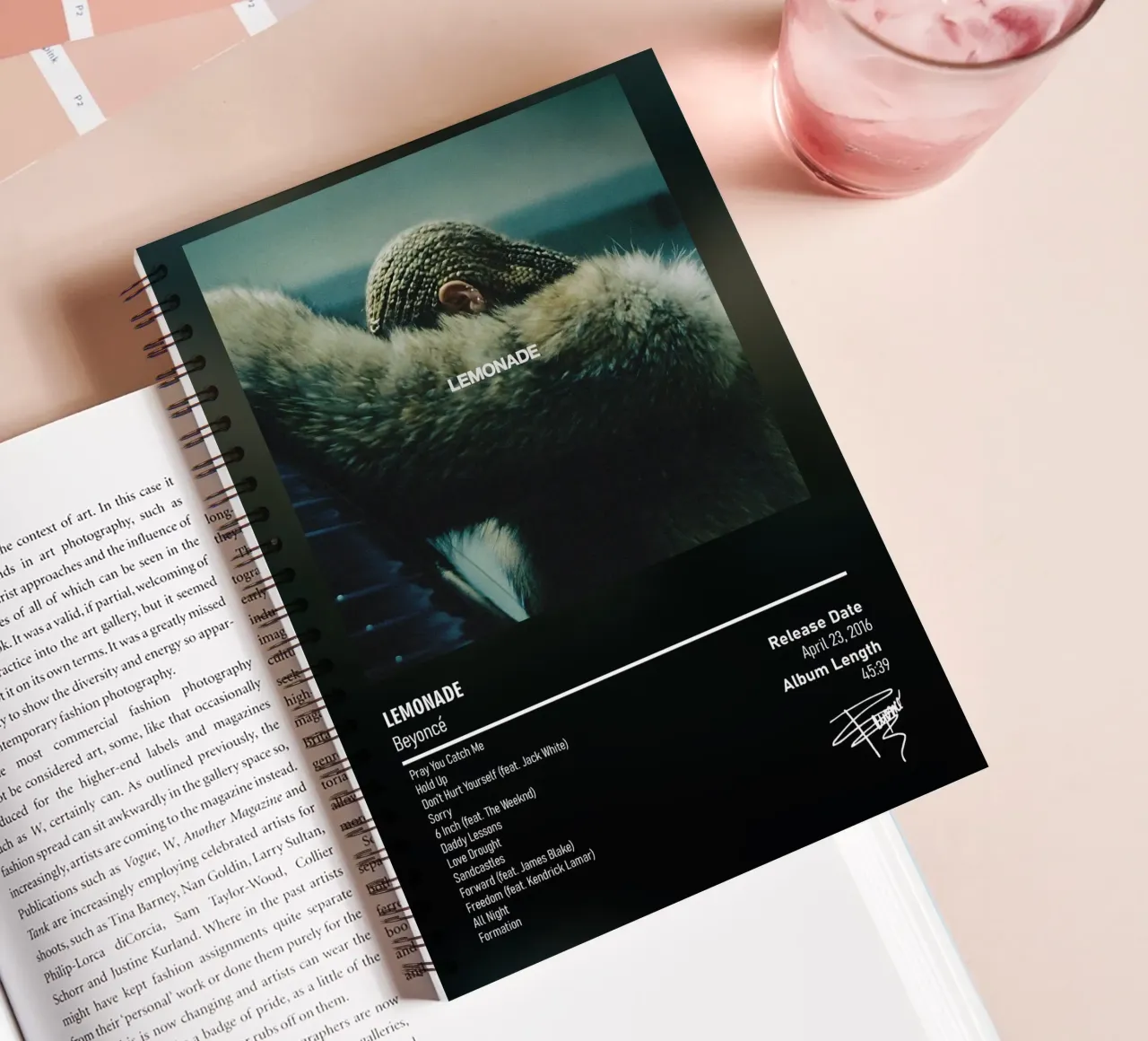 Lemonade (2016) by Beyoncé spiral notebook by DGUnder