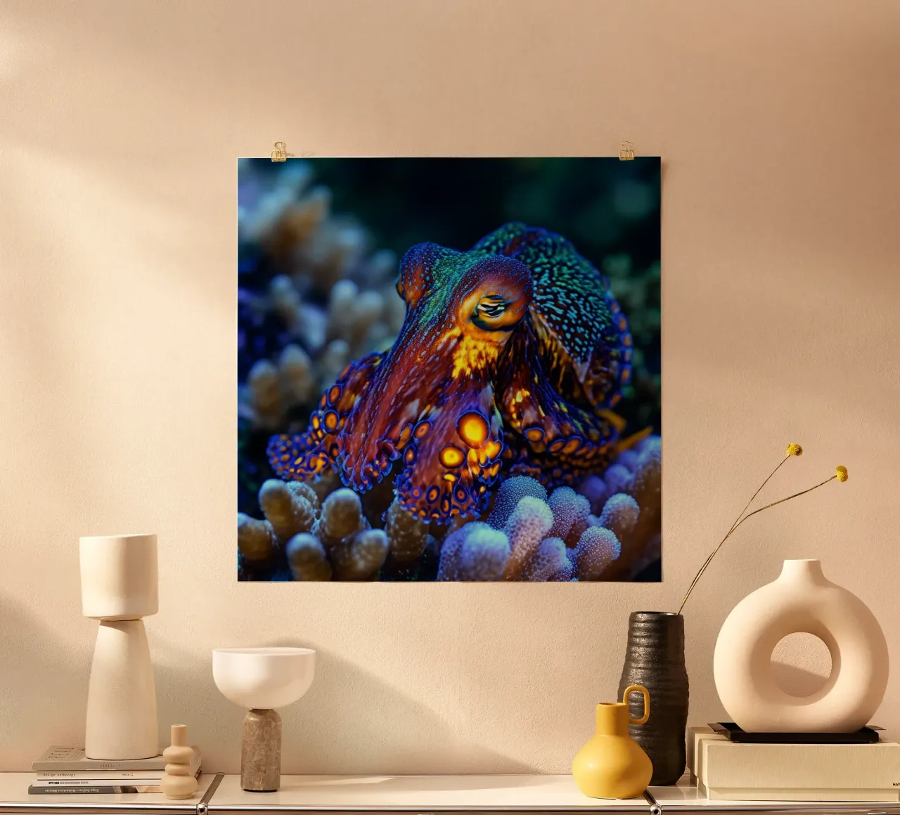 Sussurri dell'oceano poster da PhotoVibe Decor