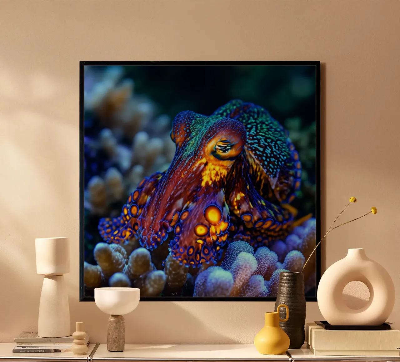 Sussurri dell'oceano poster da PhotoVibe Decor