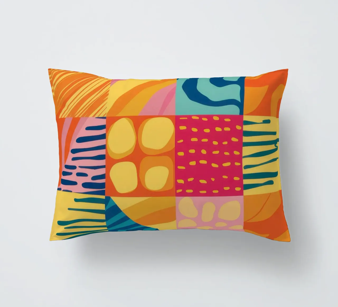 Gioia del patchwork cromatico cuscino da Dream Gesso