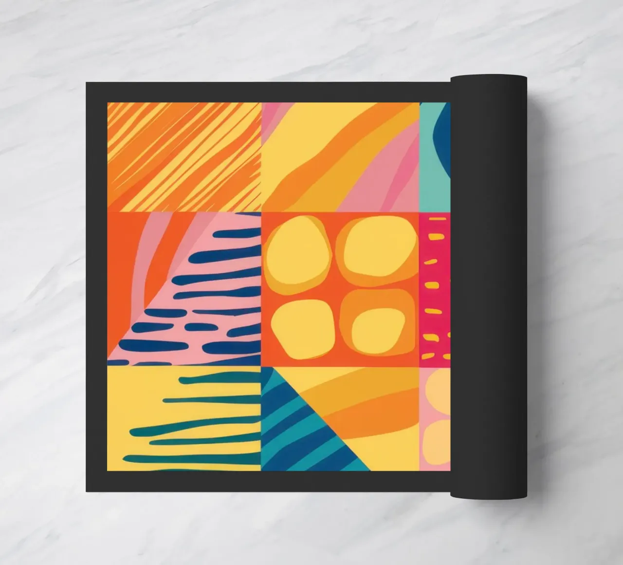 Gioia del patchwork cromatico zerbino da Dream Gesso