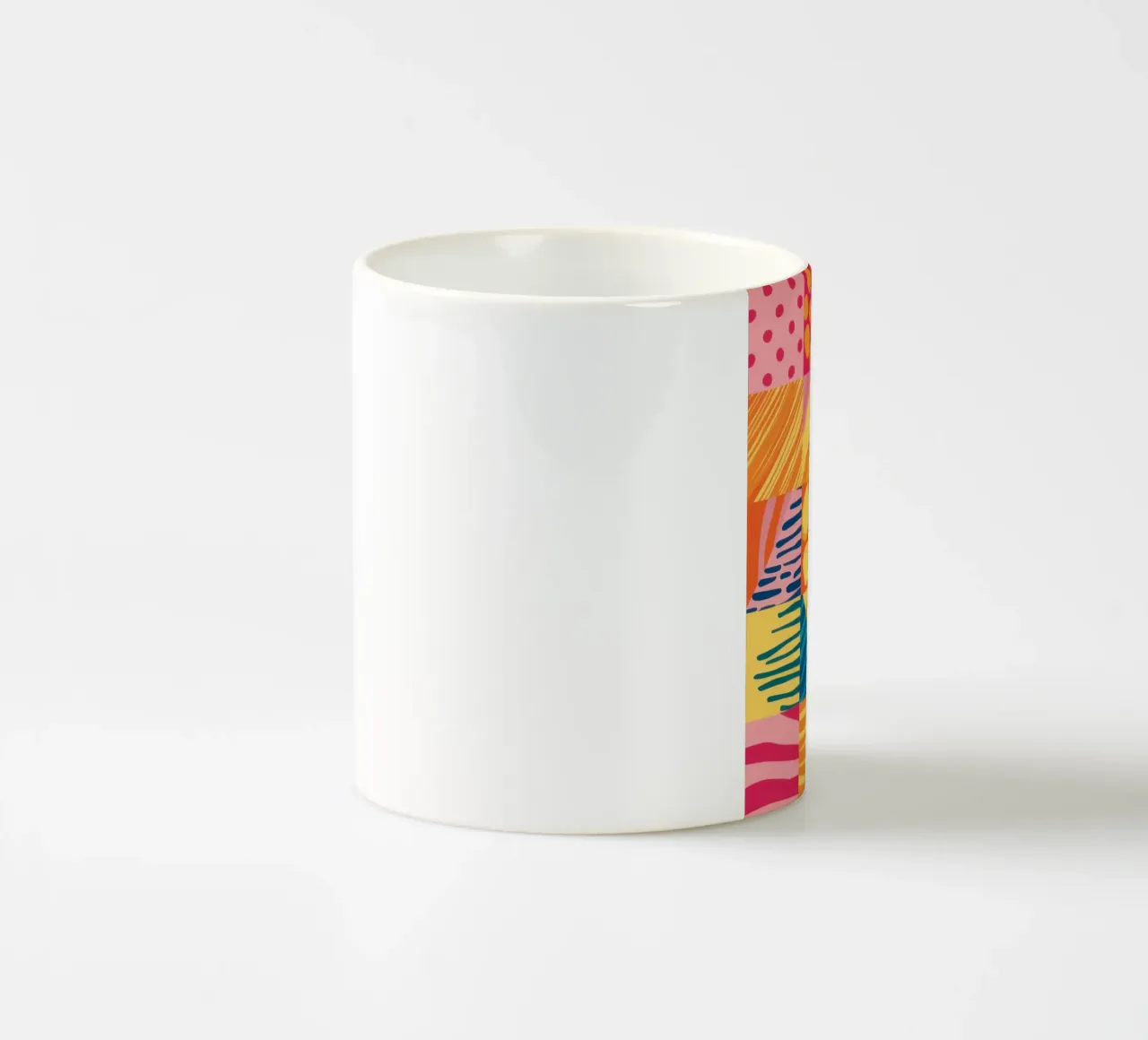 Gioia del patchwork cromatico tazza in ceramica da Dream Gesso