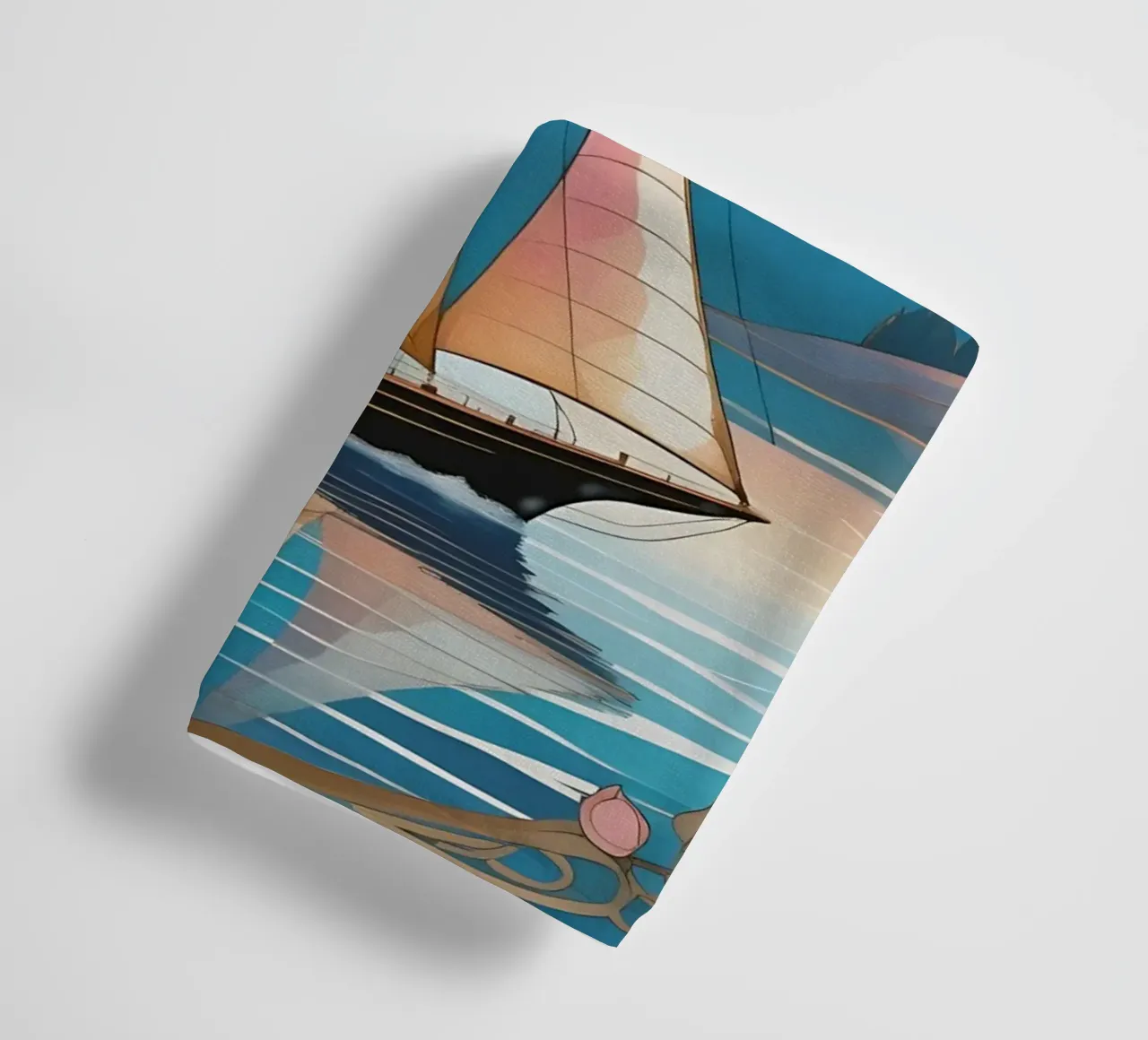 Barca a vela_6 asciugamano da bagno da Farb- und Blütenzauber by LK
