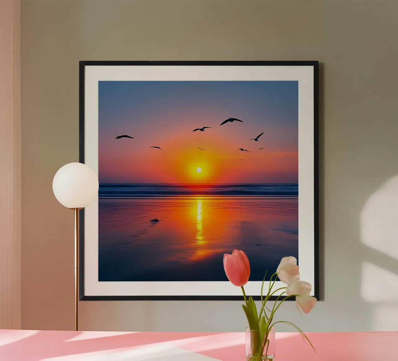 Das Flüstern des Ozeans Hahnemühle von PhotoVibe Decor