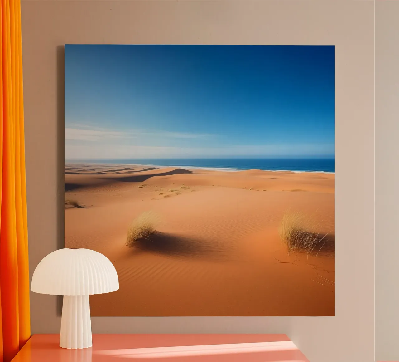 Whispers of the Ocean canvas with Floater frame by PhotoVibe Decor