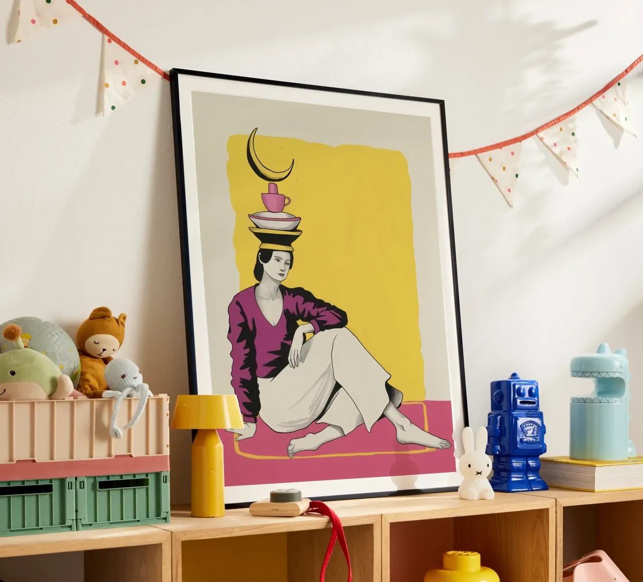 Chiaro di luna Anima equilibrata poster da Dream Gesso