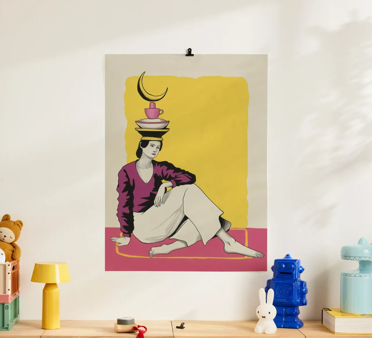 Chiaro di luna Anima equilibrata poster da Dream Gesso