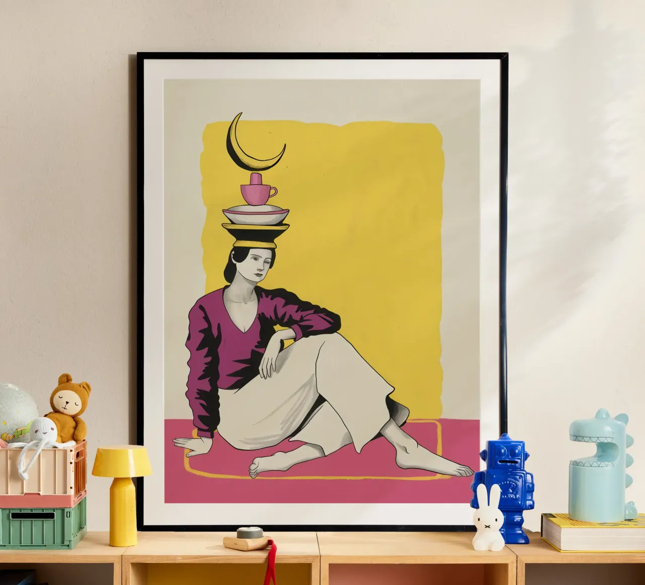 Chiaro di luna Anima equilibrata poster da Dream Gesso