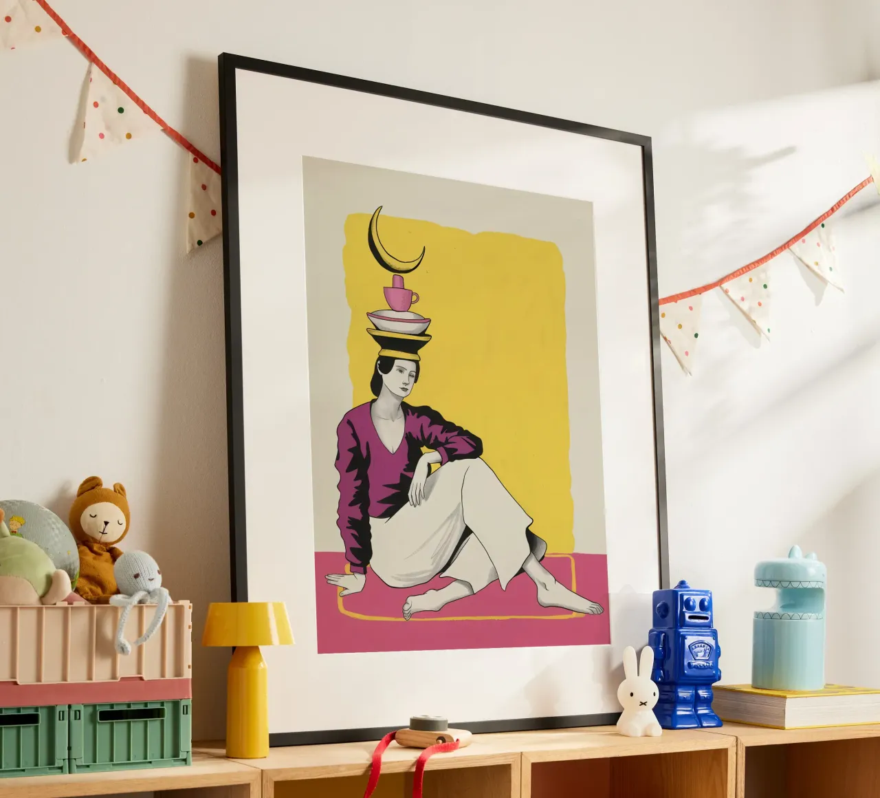 Chiaro di luna Anima equilibrata poster da Dream Gesso