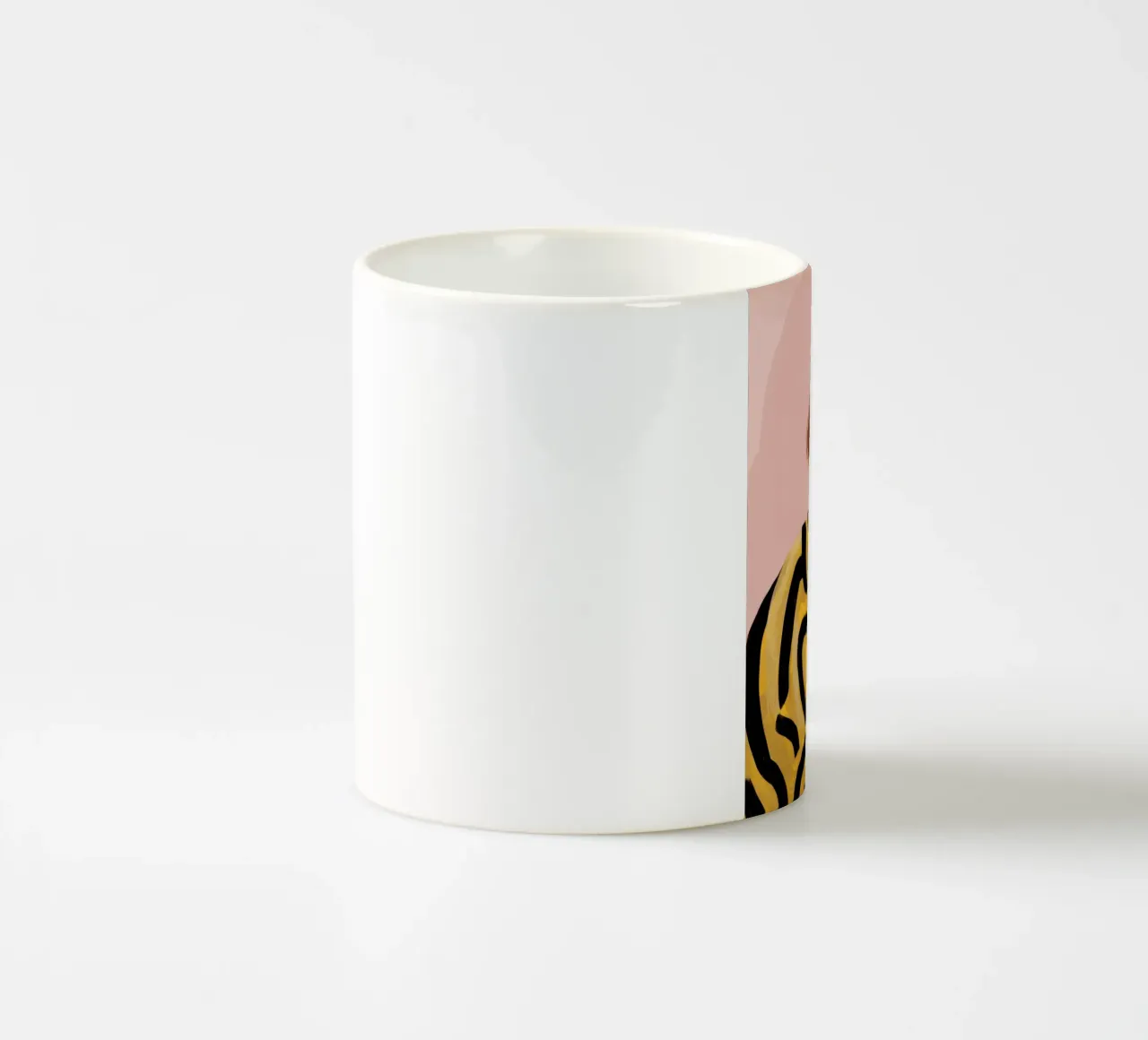 Serenità a vortice d'oro tazza in ceramica da Monuments Fire